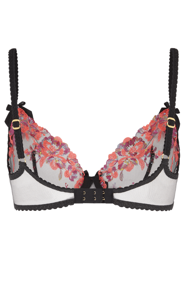 Agent Provocateur Sexy Embroidered Flower Lace Bra - Intimates & Sleepwear