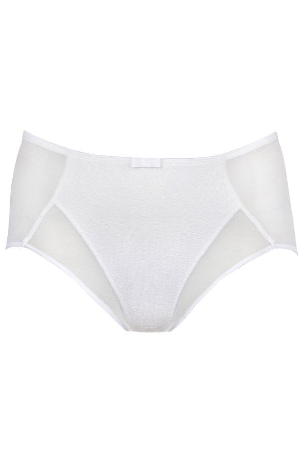 Bliss Full Brief- White - Chérie Amour