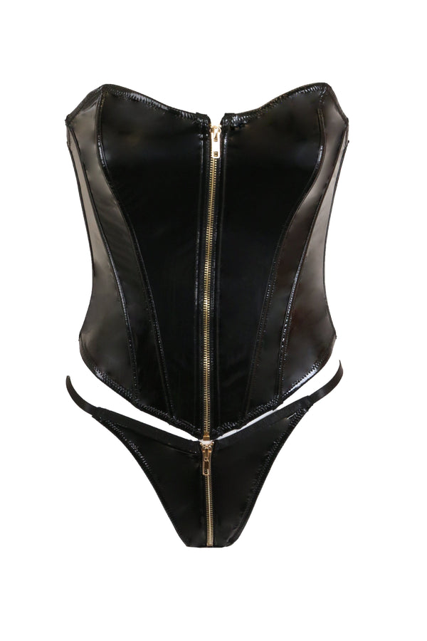 Chelsea Bustier- Black - Chérie Amour