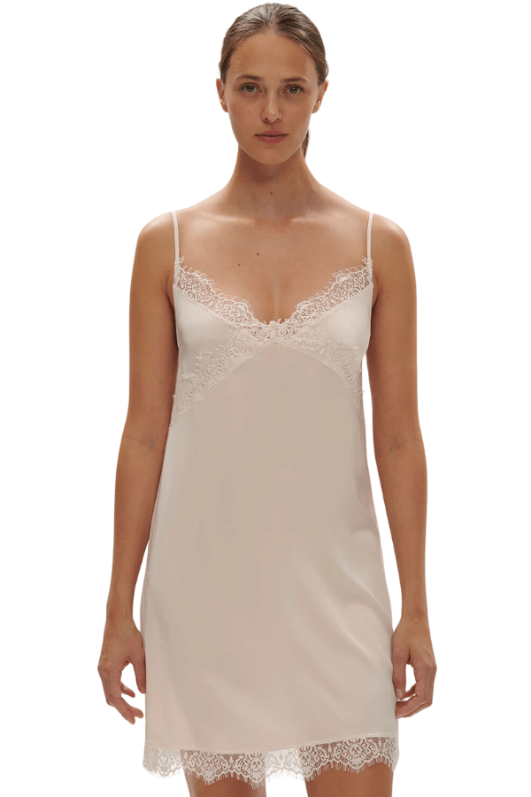 Satin Secrets Nightdress Cream Chérie Amour