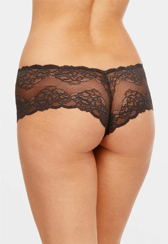 Montelle Lingerie Lace Cheeky Panty- Eclipse