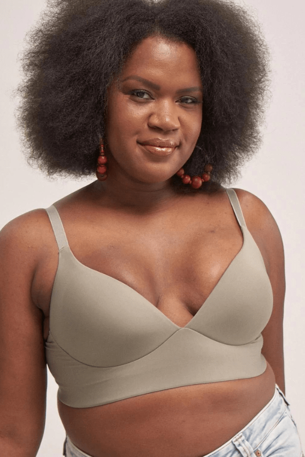 Trish Molded Cup Bra - Sage