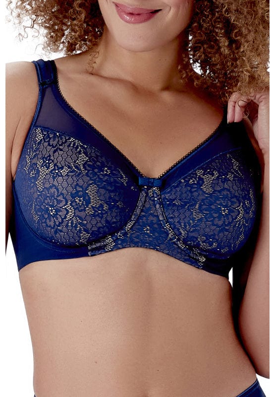 Beauty Minimizer Bra - Deep Blue