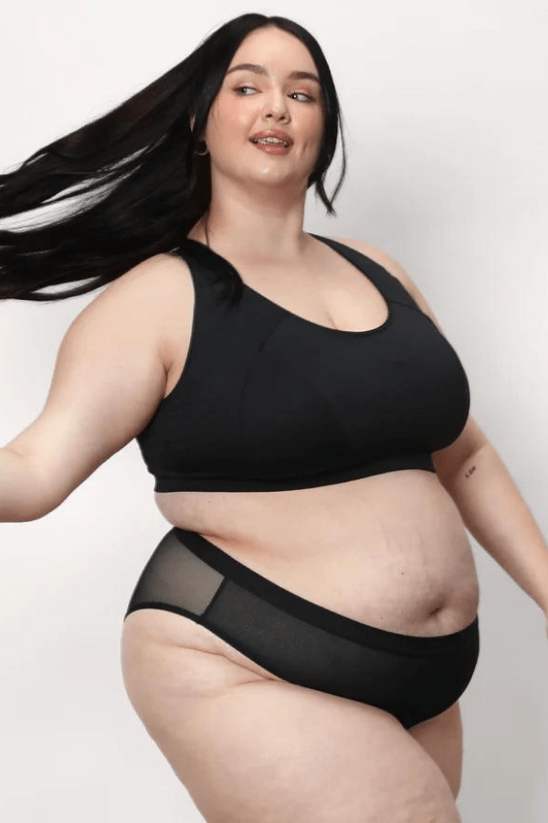 Curvy Couture Medium Impact Sports Bra