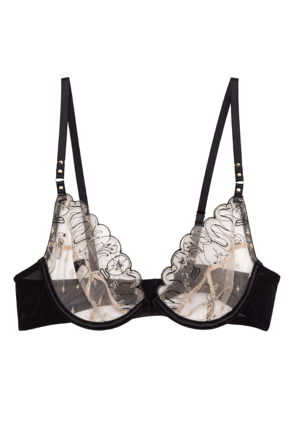 Playful Promises Lingerie Tagged Embroidered Bras - Chérie Amour