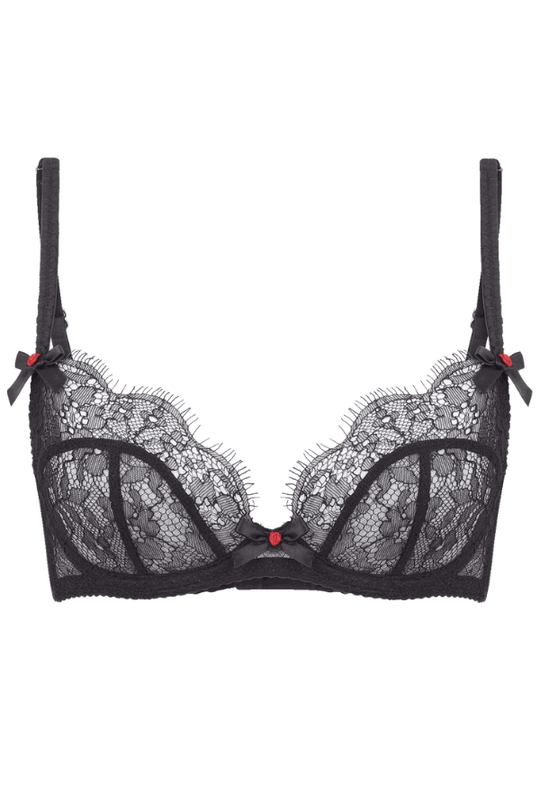 Lorna Lace Bra - Black