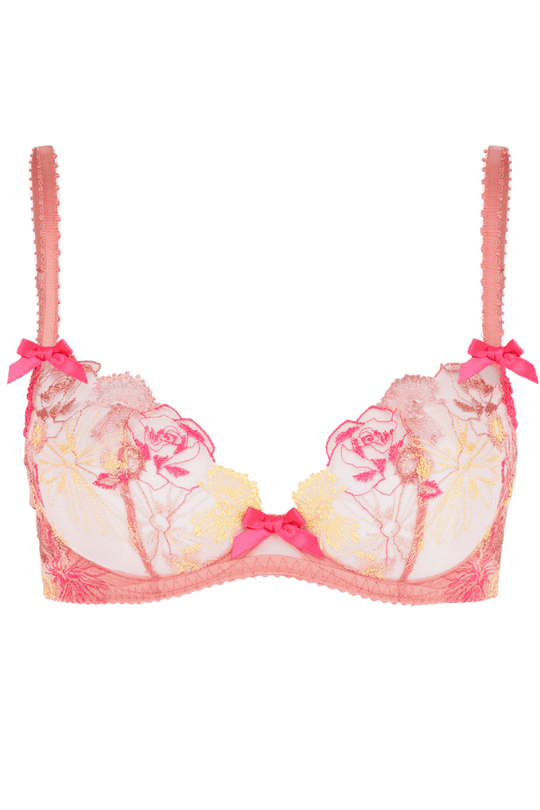 Zuri Bra - Pink/Yellow