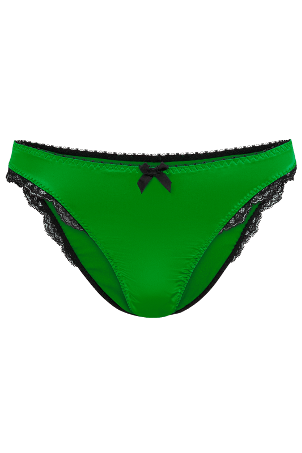 Agent Provocateur Brief Green/Black / XS Sloane Brief - Green