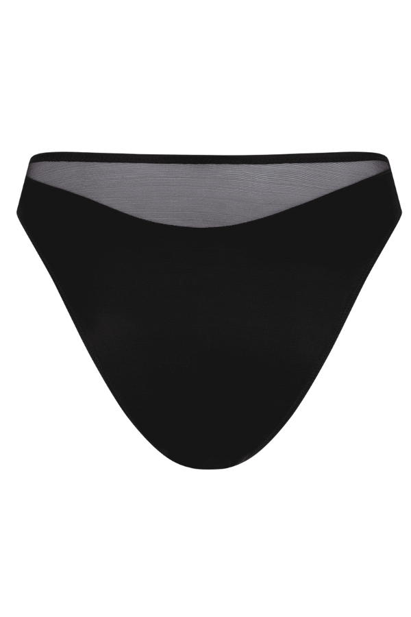 Agent Provocateur Brief Lucky High Leg Brief - Black