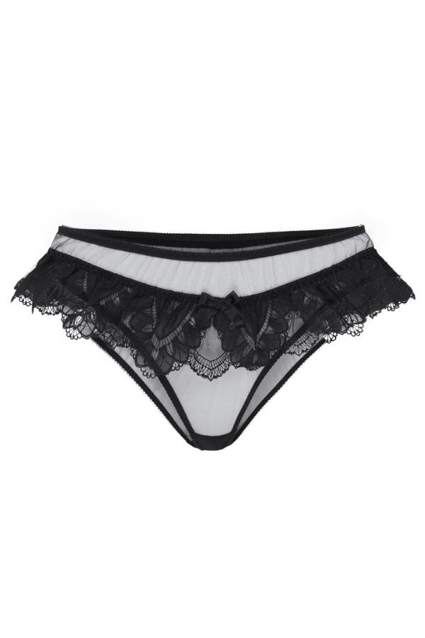 Agent Provocateur Panty Alysia Ouvert - Black