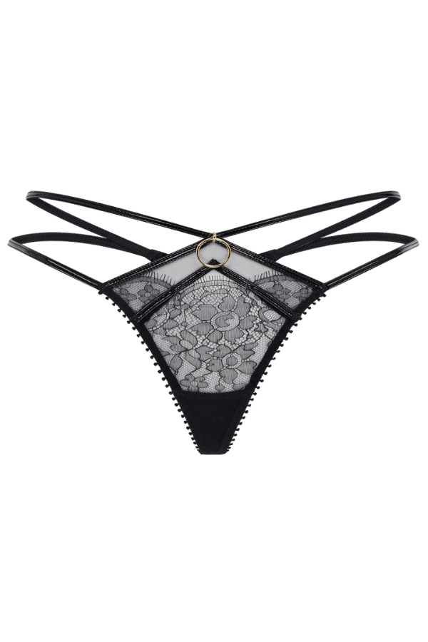 Agent Provocateur Thong Black / XS Foxie Thong - Black