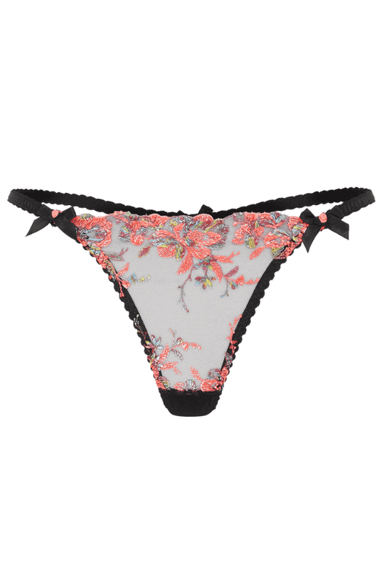 Lexx Thong - Black/Neon