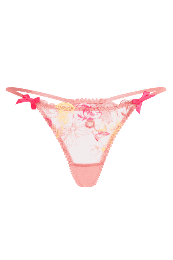 Agent Provocateur Thong Zuri Thong - Pink/Yellow