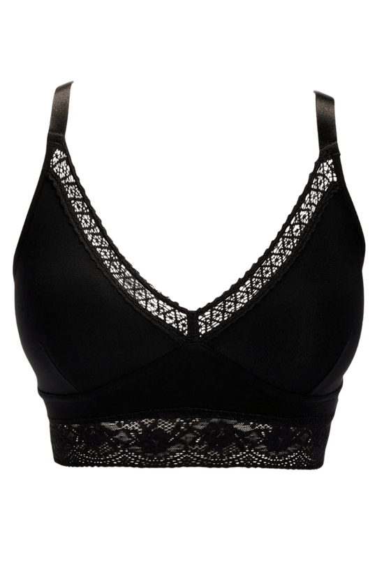 Delilah Soft Cup Bra- Black
