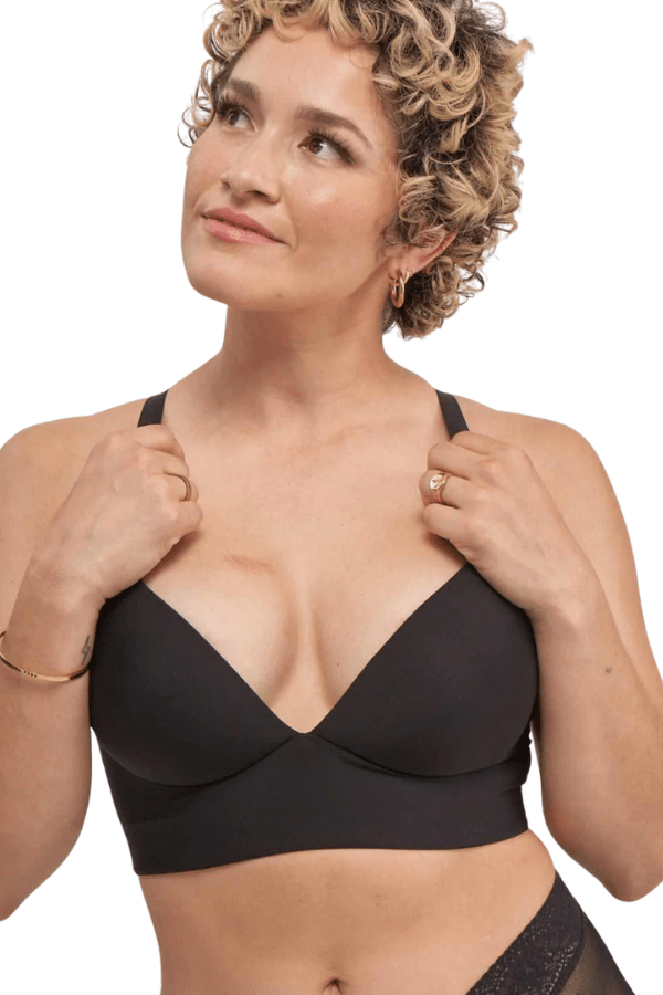 Trish Molded Cup Bra - Black - Chérie Amour