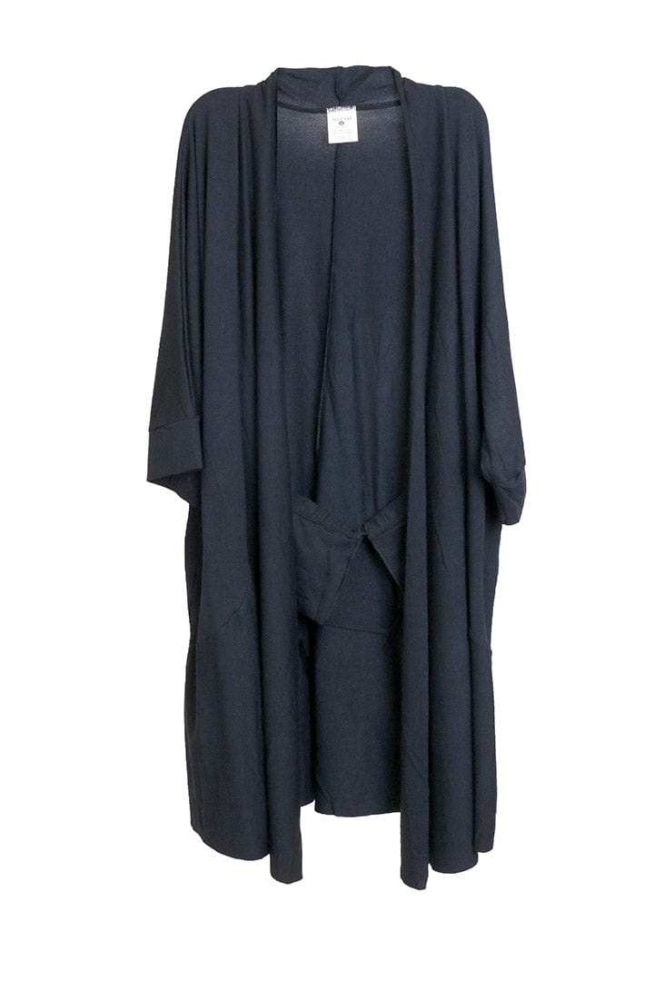 AnaOno Robe Dusty Rose / One Size Miena Robe with Drain Management Belt - Black