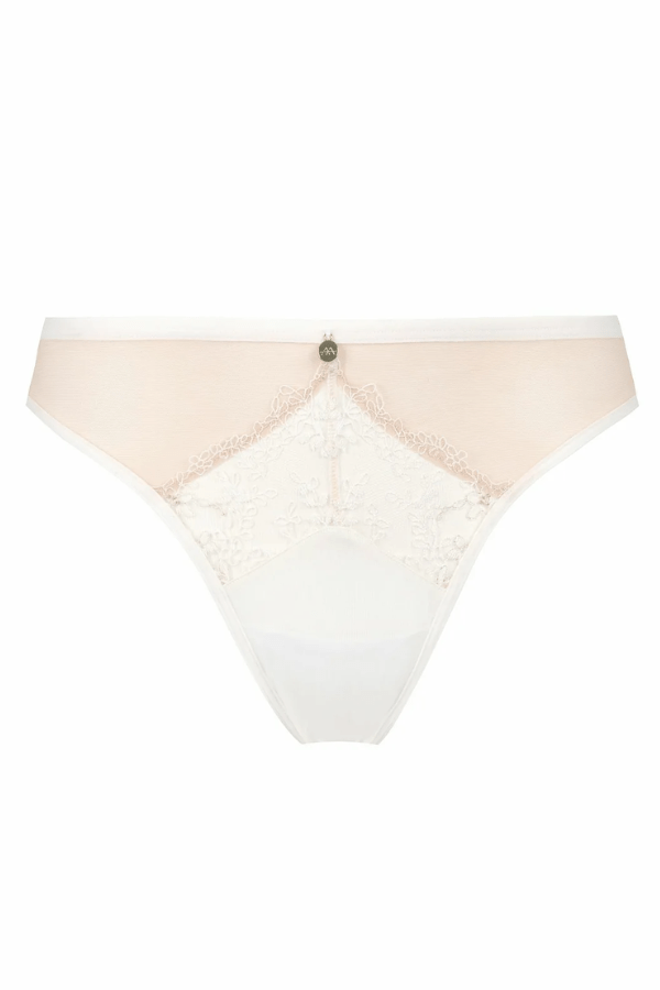 Atelier Amour Lingerie Après Minuit Tanga - White
