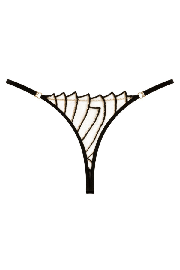 Atelier Amour Lingerie Cosmic Dream String - Black