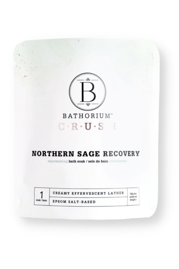 Bathorium Bath Soak 4oz / 120g Northern Sage Recovery Crush Bath Soak - 4oz