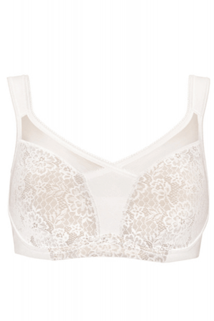 Beauty Full Support Non-Wired Bra - White