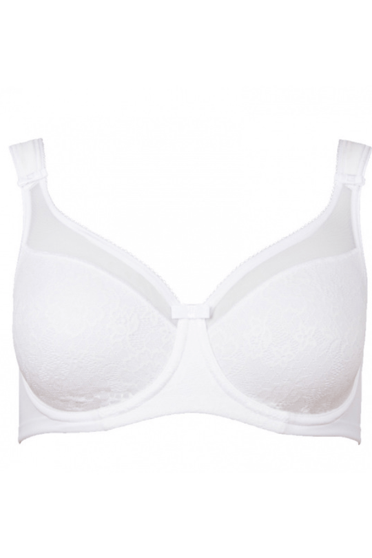 Beauty Minimizer Bra - White