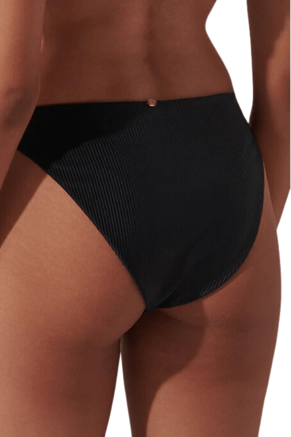 Bluebella Bikini Bottom Lucerne High-Waist Bikini Brief - Black