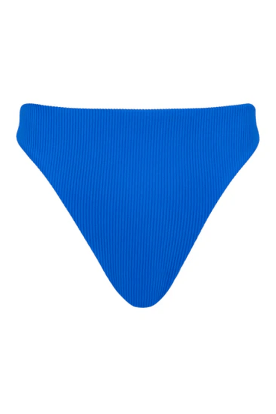Lucerne High-Waist Bikini Brief - Blue
