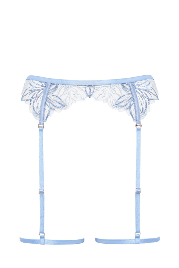 Bluebella Harness Lilly Thigh Harness - Hydrangea Blue/ Ice Water Blue