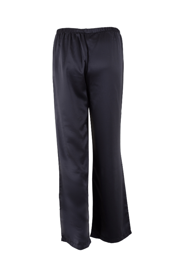 Bluebella Pajama Set Claudia Shirt & Trouser PJ Set- Black