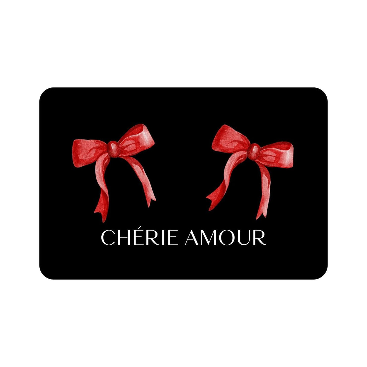 Chérie Amour Gift Cards $20.00 Chérie Amour Gift Card