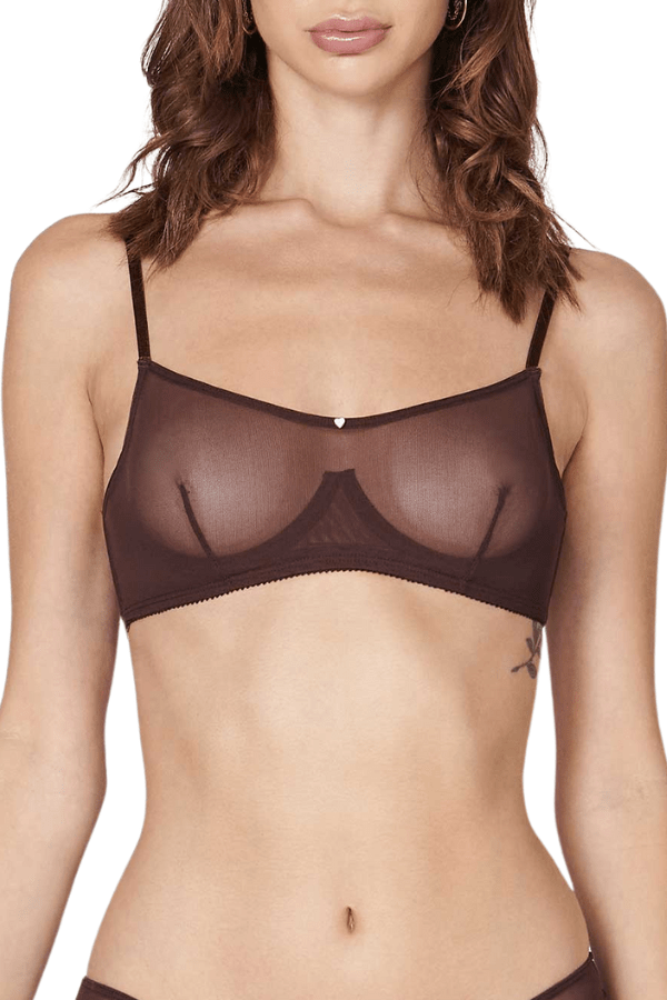 Clo Intimo Bras Chocolate / S Malla Shelf Underwire Bra - Brown