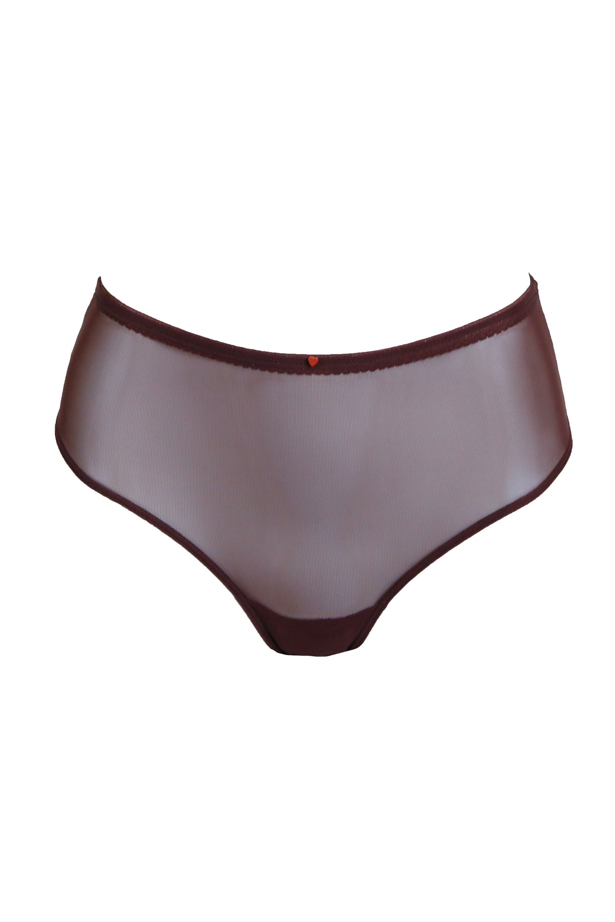 Clo Intimo Thongs Chocolate / S Malla High-Waisted Thong - Brown