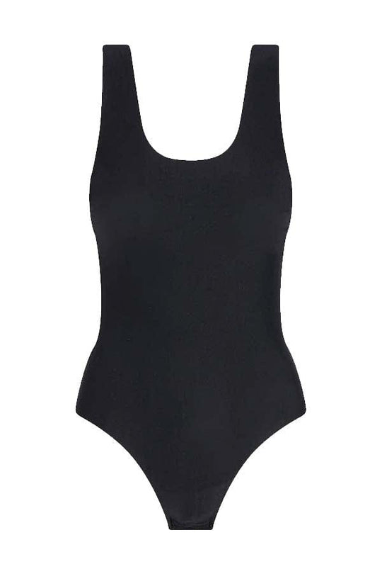 Butter Tank Bodysuit- Black