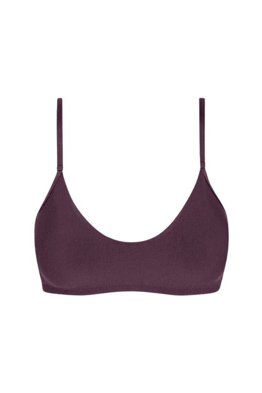 Butter Bralette -  Currant