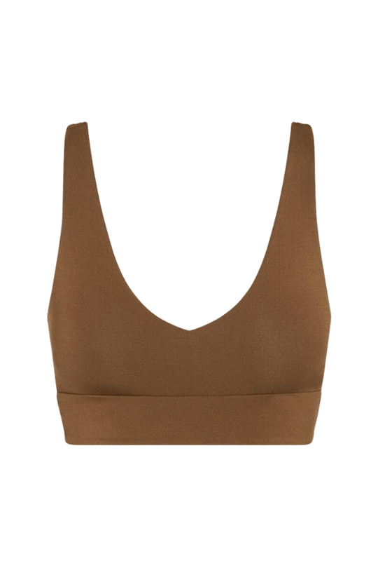 Butter Comfy Bralette - Cinnamon