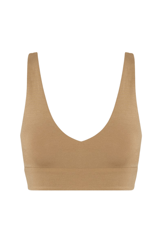 Butter Comfy Bralette - Toffee