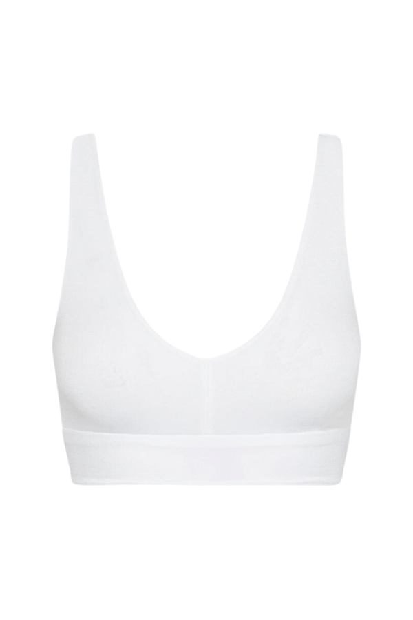 Commando Bralette Butter Comfy Bralette - White