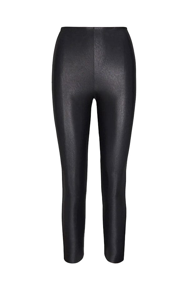 Commando Legging 7/8 Faux Leather Legging- Black