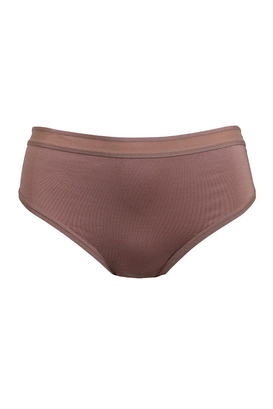 Silky Smooth High Cut Brief - Sweet Tea