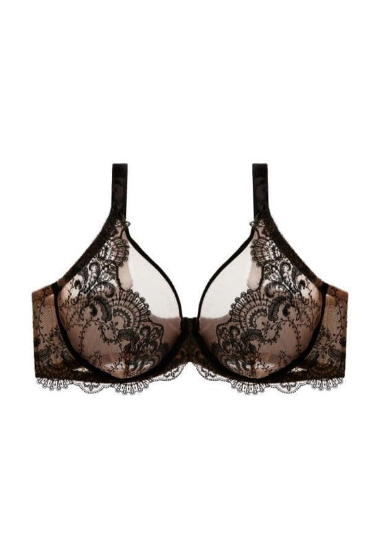 Nom de Plume Plunge Bra - Black