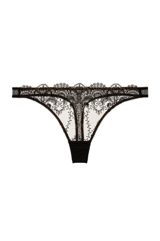Nom de Plume G-String - Black