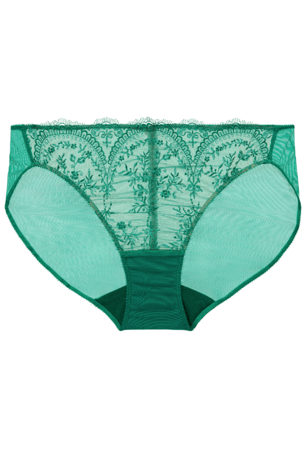 Dita Von Teese Lingerie Severine Bikini - Emerald