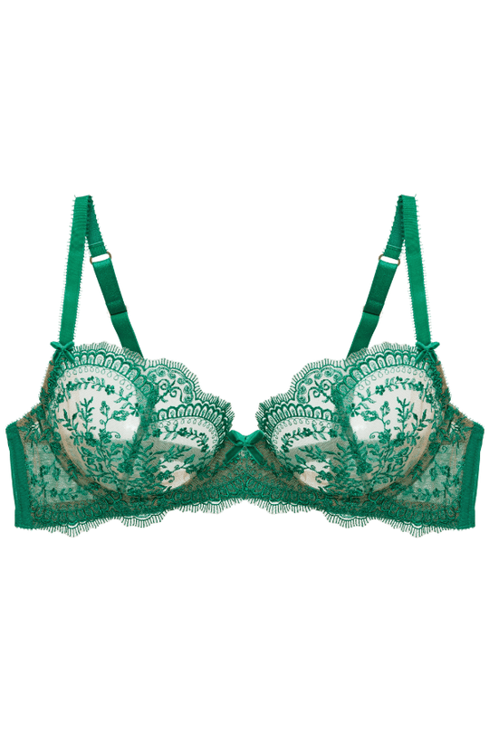 Severine Underwire Bra - Emerald