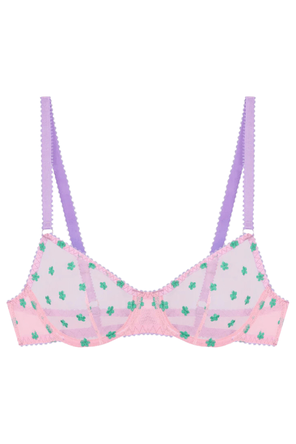 Dora Larsen Bras Arella Embroidery Underwire Bra - Pink