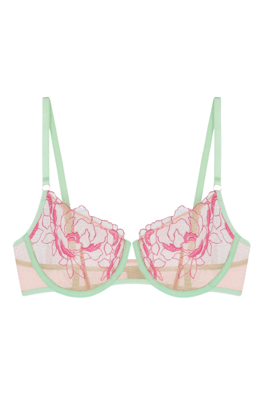 Lucille Embroidery Underwire Bra