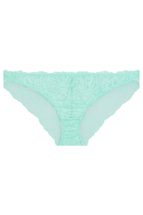Dora Larsen Underwear Sierra Graphic Lace Knicker - Mint