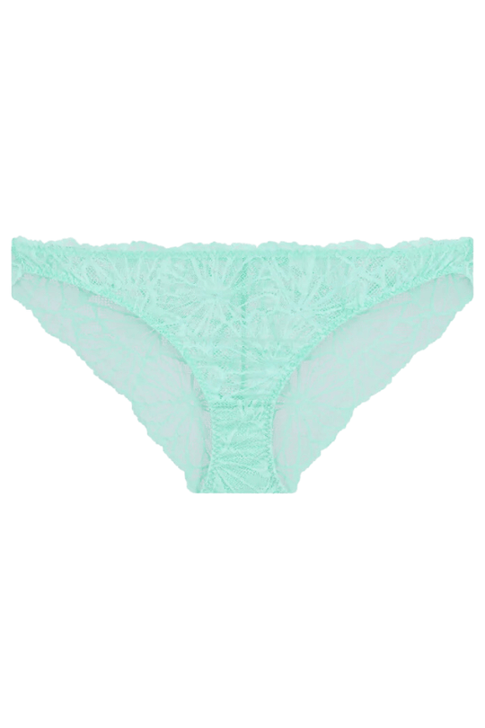 Sierra Graphic Lace Knicker - Mint