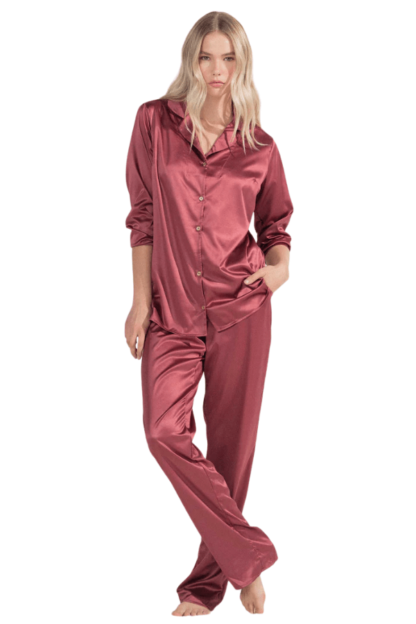 Ellipse Pajama Set Whisky Rose / S Alma Brillante PJ Set