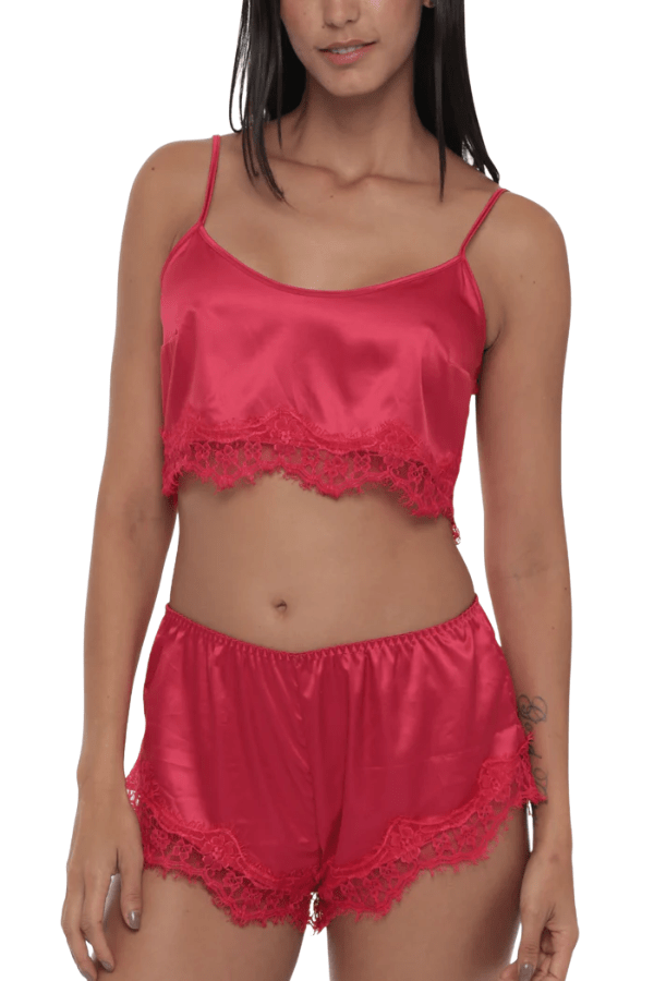 Ellipse Red / S Amor y Amistad Short Set - Red