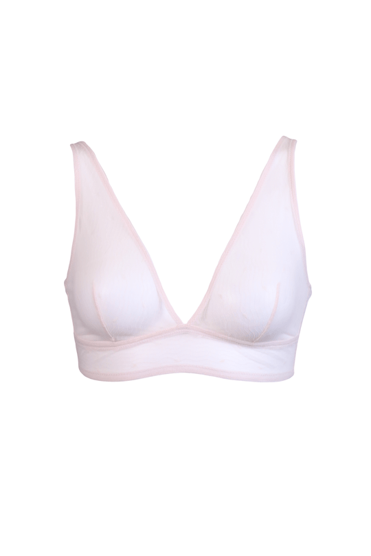 Kate Soft Plunge Bra - Cream